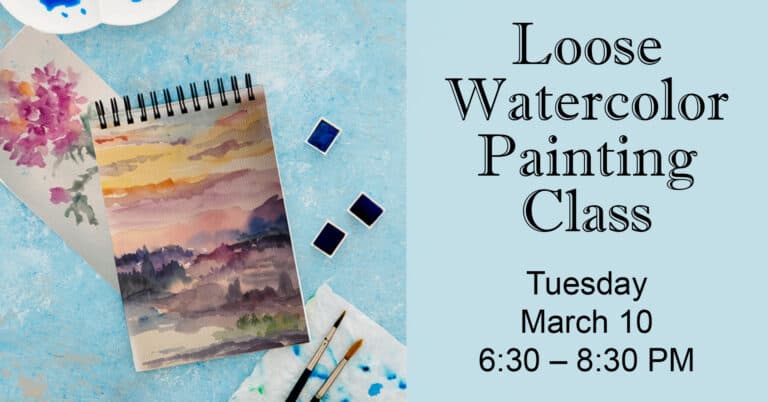 Loose Watercolor Painting Class