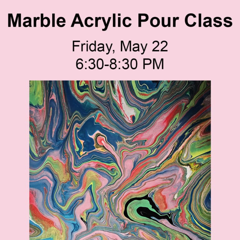 Marble Acrylic Pour Class