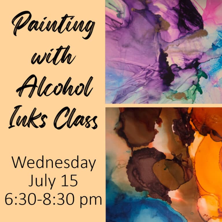 Alcohol Ink Painting Class