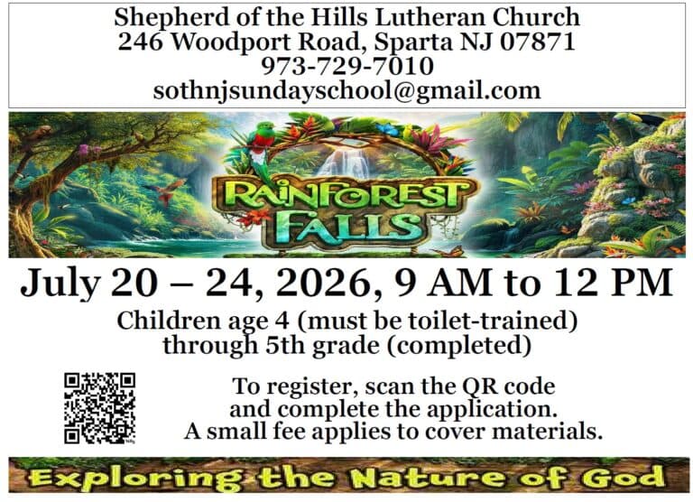 Shepherd of the Hills to Host Vacation Bible School