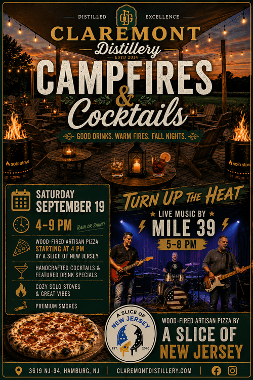 Campfires & Cocktails @ Claremont Distillery