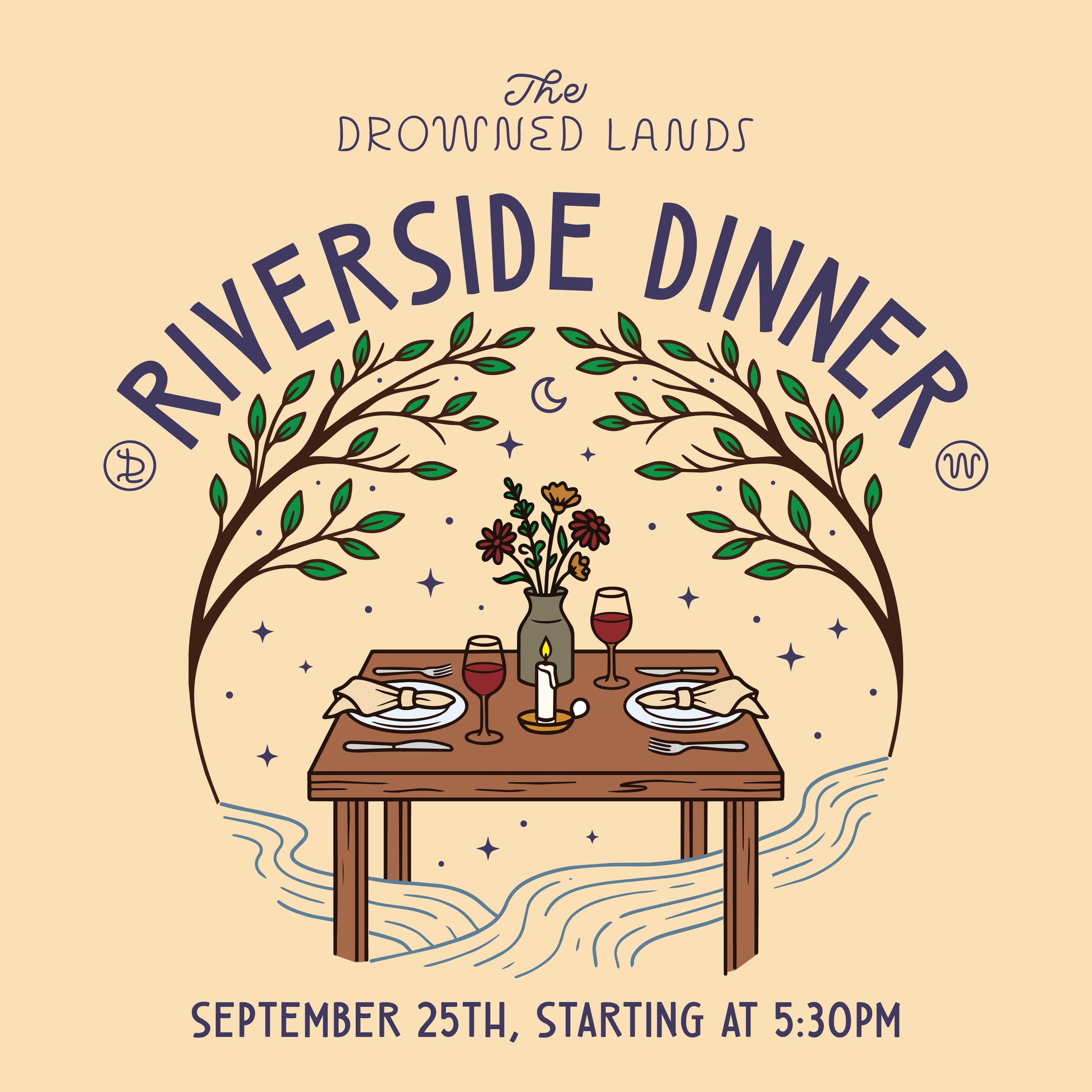 Riverside Dinner @ Drowned Lands Brewery