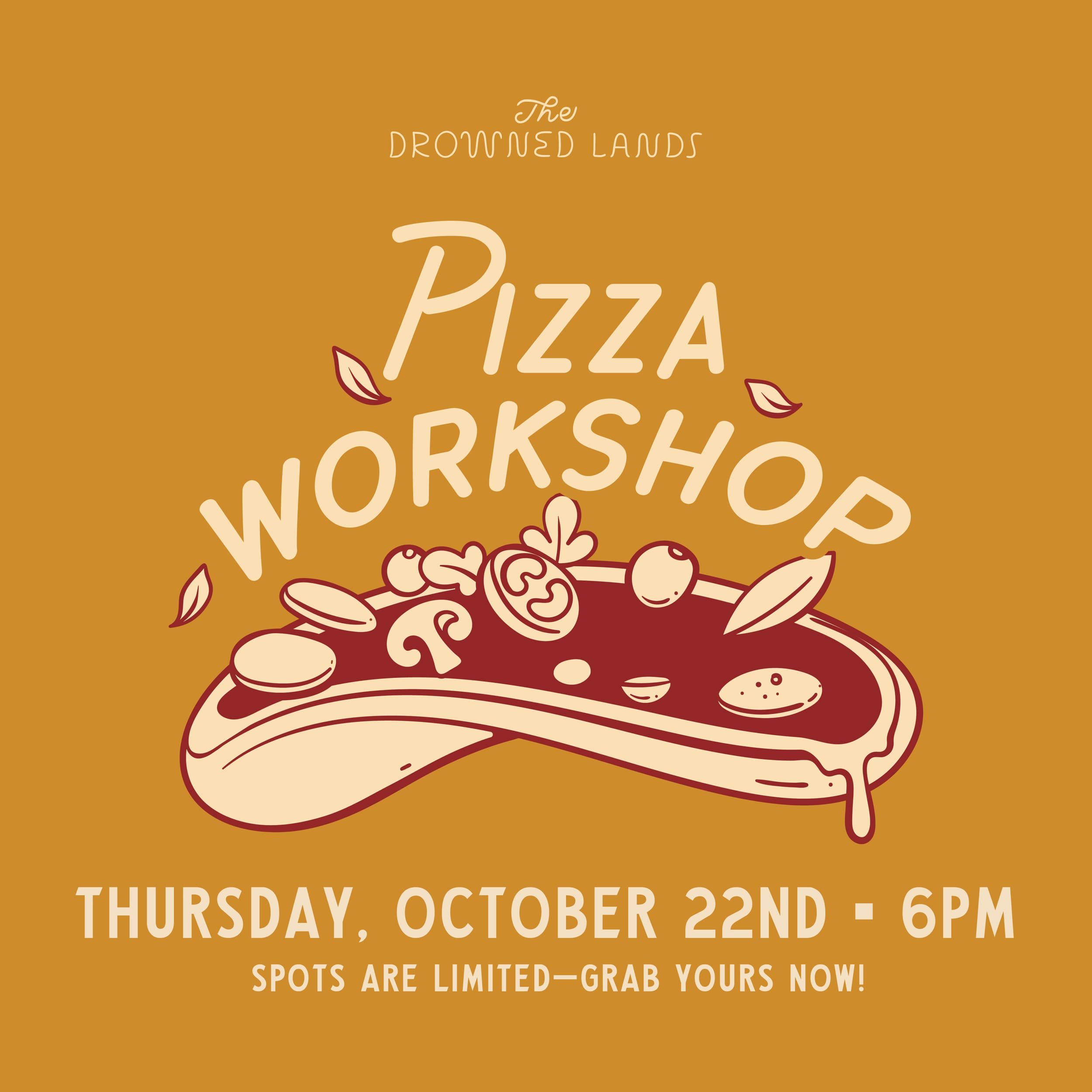Pizza Workshop @ Drowned Lands Brewery