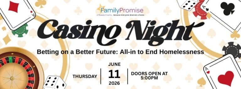 Betting on a Better Future: All-In to End Homelessness Casino Night